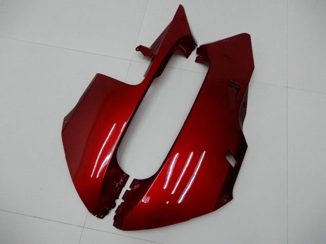 Rouge Noir Carrosserie Moto CBR 600 RR 2003-2004 Rouge Noir Carrosserie Moto CBR 600 RR 2003-2004