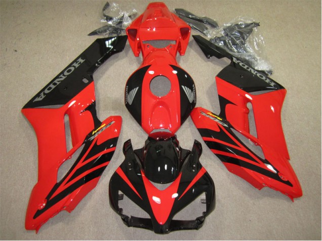 Rouge Noir Fireblade Carénage Moto CBR 1000 RR 2004-2005 Rouge Noir Fireblade Carénage Moto CBR 1000 RR 2004-2005