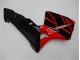 Rouge Noir Kit Carénages Motos CBR 600 RR 2005-2006 Rouge Noir Kit Carénages Motos CBR 600 RR 2005-2006