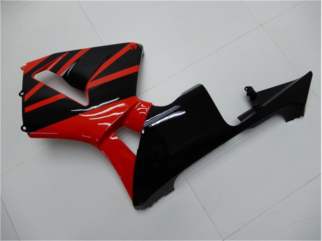 Rouge Noir Kit Carénages Motos CBR 600 RR 2005-2006 Rouge Noir Kit Carénages Motos CBR 600 RR 2005-2006