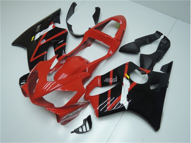 Rouge Noir Kit Carénages Motos Complet CBR 600 F4i 2001-2003