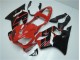 Rouge Noir Kit Carénages Motos Complet CBR 600 F4i 2001-2003