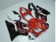 Rouge Noir Kit Carénages Motos Complet CBR 600 F4i 2001-2003