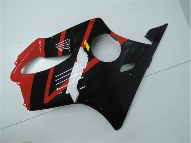 Rouge Noir Kit Carénages Motos Complet CBR 600 F4i 2001-2003
