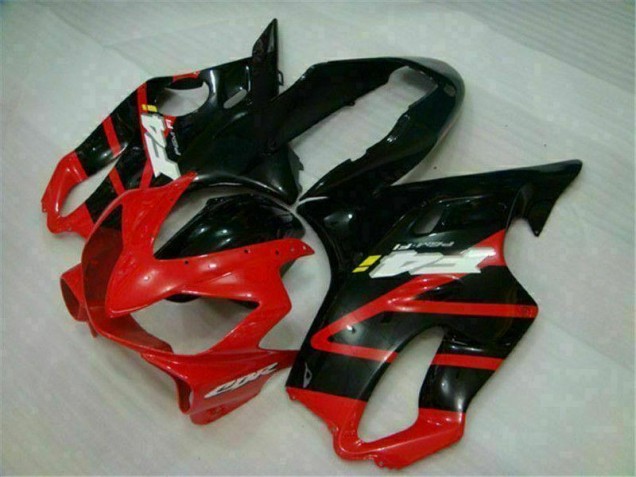 Rouge Noir Kit Carénages Motos Complet CBR 600 F4i 2004-2007 Rouge Noir Kit Carénages Motos Complet CBR 600 F4i 2004-2007