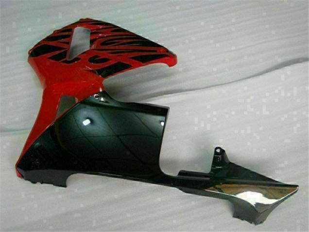 Rouge Noir Kit Carénages Motos Complet CBR 600 RR 2003-2004 Rouge Noir Kit Carénages Motos Complet CBR 600 RR 2003-2004