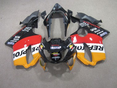 Rouge Noir Repsol Carénage Moto CBR 600 F4 1999-2000