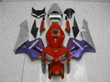 Rouge Violet Carénage Moto CBR 600 RR 2005-2006