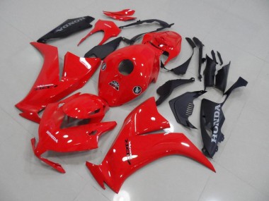 Rouge et Noir Mat Carénage Moto CBR 1000 RR 2012-2016