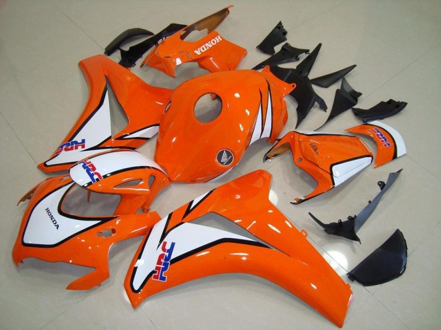 Sunset Orange HRC Carénage Moto CBR 1000 RR 2008-2011 Sunset Orange HRC Carénage Moto CBR 1000 RR 2008-2011