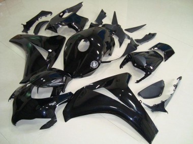 Tout Noir sans décalcomanies Carénage Moto CBR 1000 RR 2008-2011