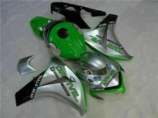 Vert Argent Carénage Moto CBR 1000 RR 2008-2011 Vert Argent Carénage Moto CBR 1000 RR 2008-2011