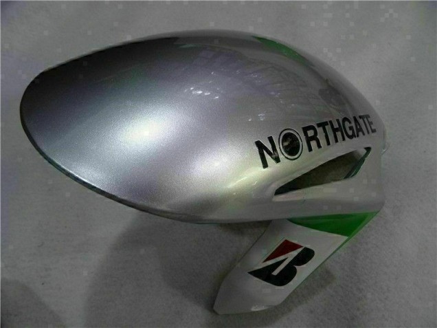 Vert Argent Carénage Moto CBR 1000 RR 2008-2011 Vert Argent Carénage Moto CBR 1000 RR 2008-2011