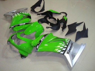 Vert Argent Carénage Moto ZX 250R 2008-2012