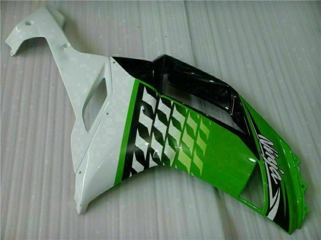 Vert Blanc Ninja Carénage Moto ZX6R 2007-2008