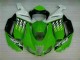 Vert Blanc Ninja Carénage Moto ZX6R 2007-2008