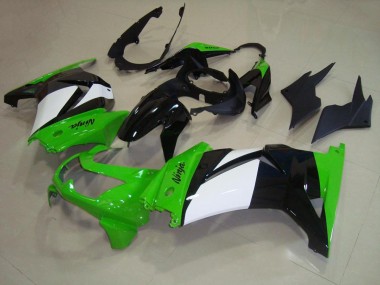 Vert Blanc Noir Carénage Moto ZX 250R 2008-2012