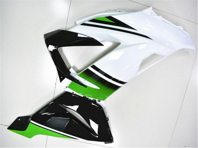Vert Blanc Noir Carénage Moto ZX6R 2013-2018 Vert Blanc Noir Carénage Moto ZX6R 2013-2018