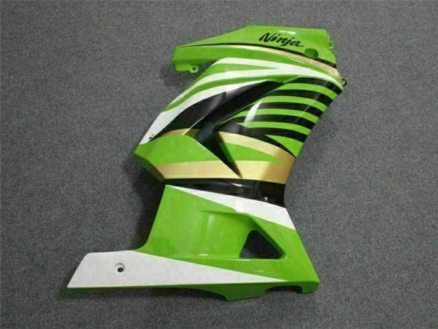 Vert Blanc Noir Ninja Carénage Moto EX250 2008-2012 Vert Blanc Noir Ninja Carénage Moto EX250 2008-2012