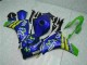 Vert Bleu Carénage Moto CBR 1000 RR 2008-2011 Vert Bleu Carénage Moto CBR 1000 RR 2008-2011