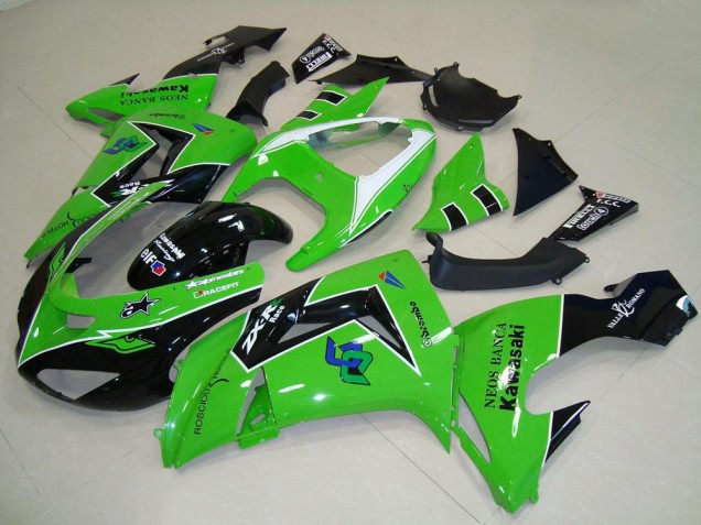 Vert Carénage Moto ZX10R 2006-2007 Vert Carénage Moto ZX10R 2006-2007