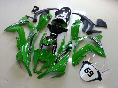 Vert Carénage Moto ZX10R 2011-2015