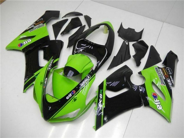 Vert Carrosserie Moto ZX6R 2005-2006 Vert Carrosserie Moto ZX6R 2005-2006