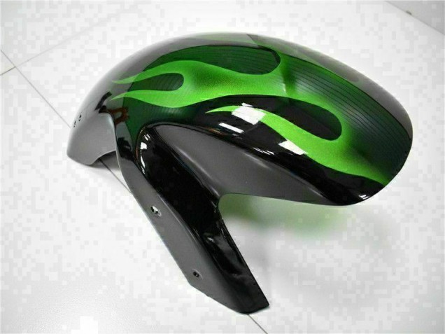 Vert Flamme Carénage Moto EX650 2006-2008