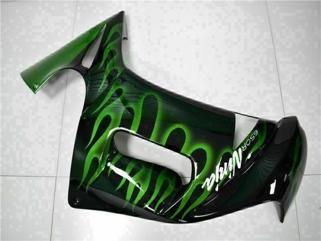 Vert Flamme Carénage Moto EX650 2006-2008