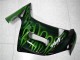 Vert Flamme Carénage Moto EX650 2006-2008