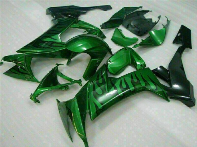 Vert Flamme Carénage Moto ZX10R 2008-2010