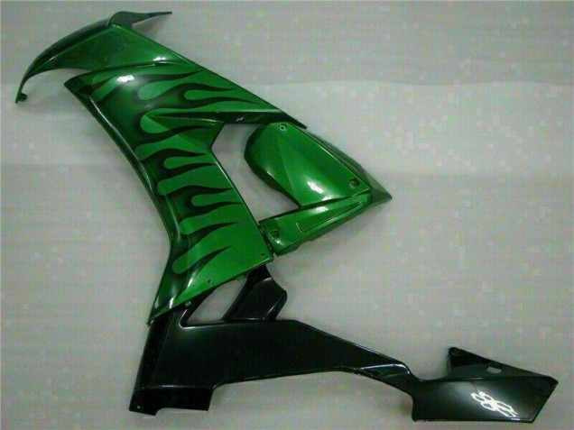 Vert Flamme Carénage Moto ZX10R 2008-2010
