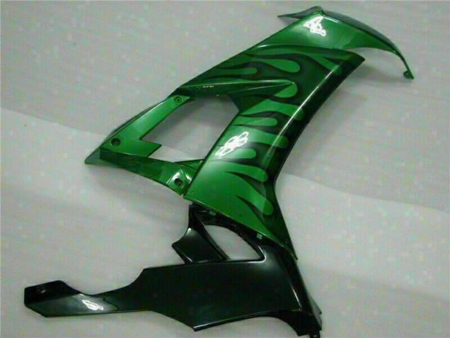 Vert Flamme Carénage Moto ZX10R 2008-2010