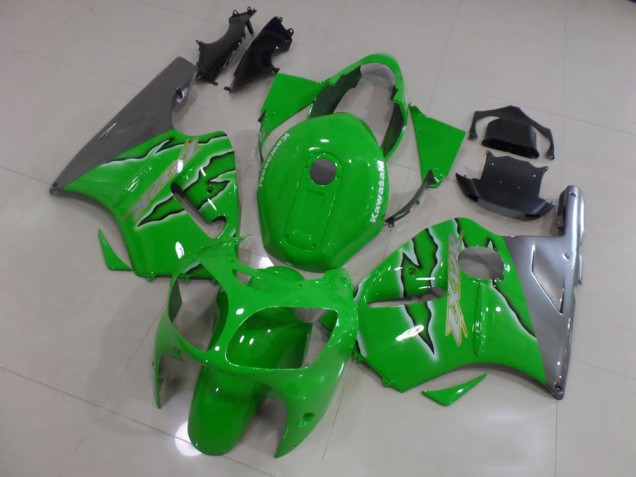 Vert Flamme Carénage Moto ZX12R 2000-2001 Vert Flamme Carénage Moto ZX12R 2000-2001