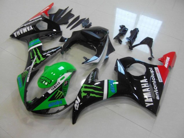 Vert Monster Carénage Moto R6 2003-2005 Vert Monster Carénage Moto R6 2003-2005