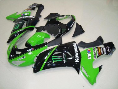 Vert Monster Carénages Moto ZX10R 2006-2007
