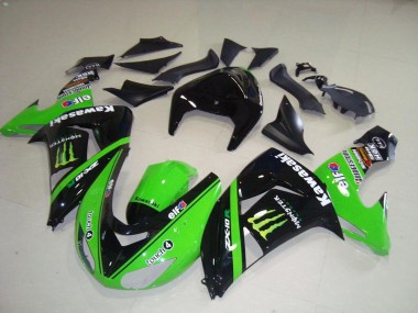 Vert Monster Carrosserie Moto ZX10R 2006-2007