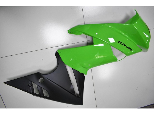 Vert Noir Carénage Moto EX650 2009-2011
