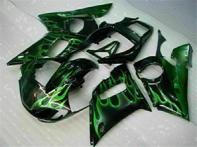 Vert Noir Carénage Moto R6 1998-2002