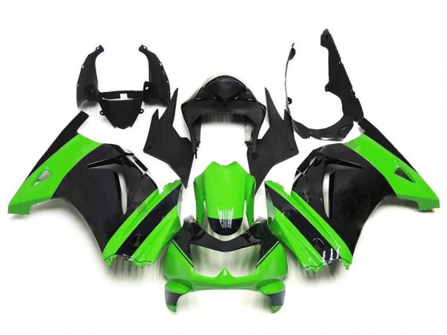 Vert Noir Carénages Moto EX250 2008-2012