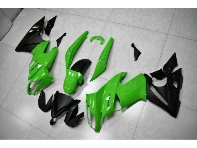 Vert Noir Carénages Moto EX650 2009-2011
