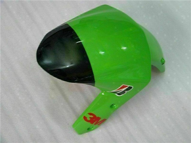 Vert Noir Carénages Moto ZX6R 2009-2012 Vert Noir Carénages Moto ZX6R 2009-2012