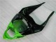 Vert Noir Carénages Moto ZX6R 2009-2012 Vert Noir Carénages Moto ZX6R 2009-2012