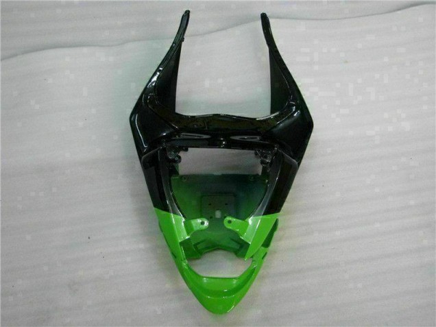 Vert Noir Carénages Moto ZX6R 2009-2012 Vert Noir Carénages Moto ZX6R 2009-2012
