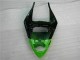 Vert Noir Carénages Moto ZX6R 2009-2012 Vert Noir Carénages Moto ZX6R 2009-2012