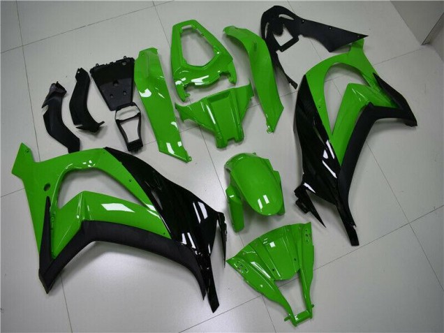 Vert Noir Carrosserie Moto ZX10R 2011-2015 Vert Noir Carrosserie Moto ZX10R 2011-2015
