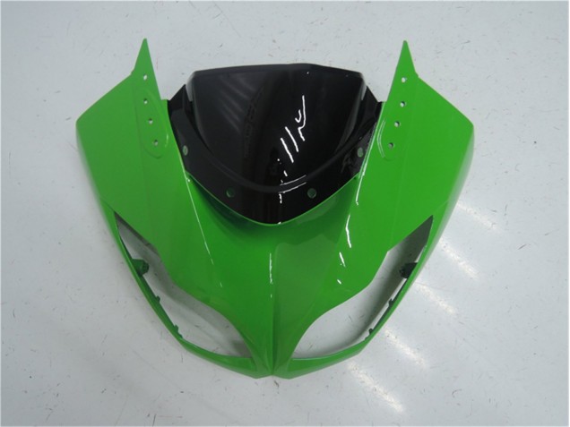 Vert Noir Carrosserie Moto ZX6R 2009-2012 Vert Noir Carrosserie Moto ZX6R 2009-2012