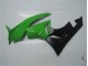 Vert Noir Carrosserie Moto ZX6R 2009-2012 Vert Noir Carrosserie Moto ZX6R 2009-2012