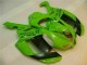 Vert Noir Dunlop Carénage Moto ZX6R 2007-2008 Vert Noir Dunlop Carénage Moto ZX6R 2007-2008