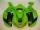 Vert Noir Dunlop Carénage Moto ZX6R 2007-2008 Vert Noir Dunlop Carénage Moto ZX6R 2007-2008